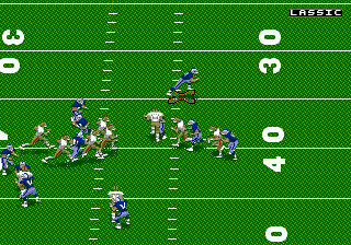 Скриншот игры NFL '95